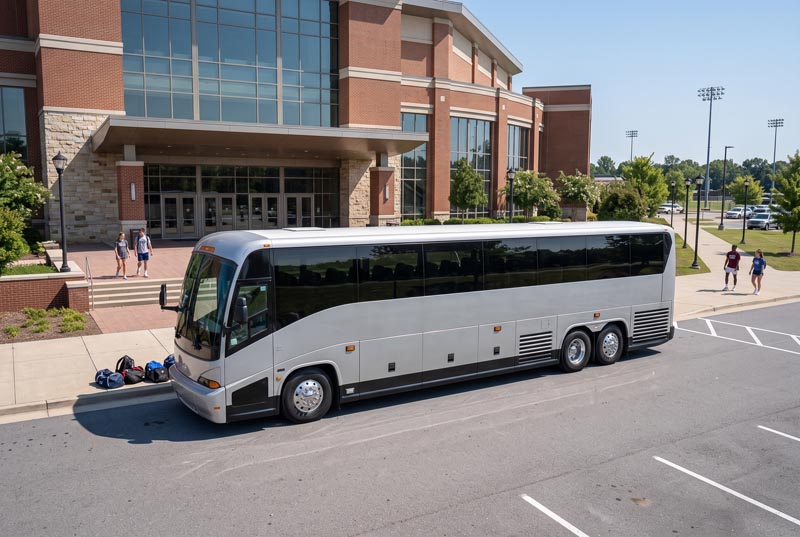 Sports Team Charter Bus Rentals in Woodbridge, NJ